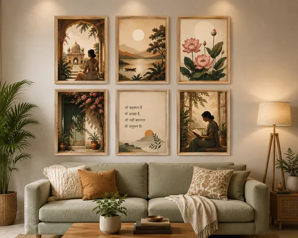 Wooden_Framed_Scenic_Wall_Art_Set_Of_6