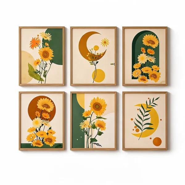 Wooden_Framed_Floral_Wall_Art_Set