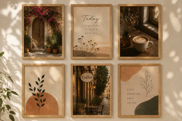 Wooden_Bohemian_Botanical_Print_Framed_Wall_Art_Set