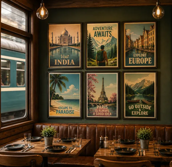 Vintage_Travel_Theme_Framed_Poster_Set