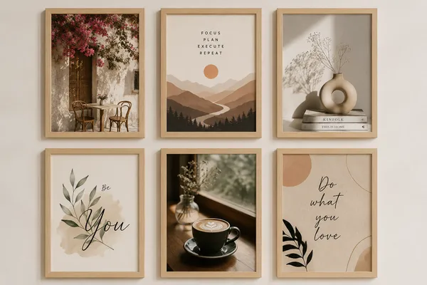 Wooden_Modern_Quote_And_Floral_Wall_Art_Set