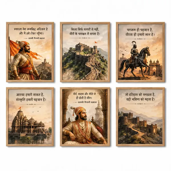Wooden_Traditional_Historical_Print_Wall_Art_Set