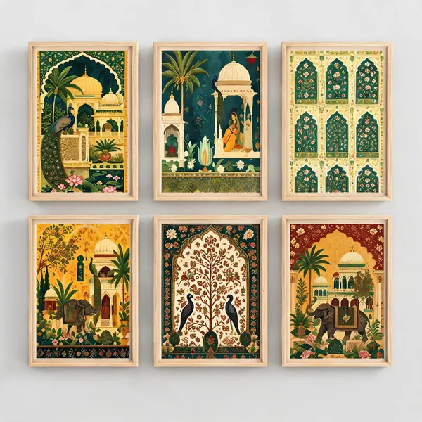 Traditional_Architectural_Set_Of_6_Framed_Wall_Art_Prints