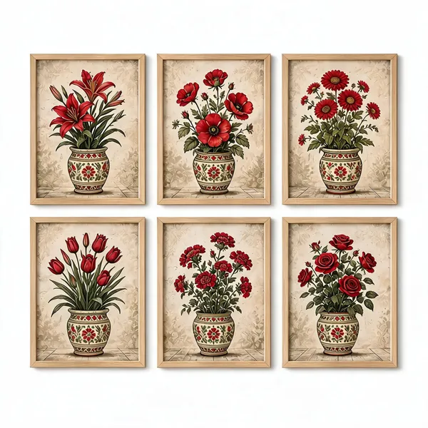 Framed_Botanical_Floral_Print_Wall_Art_Set