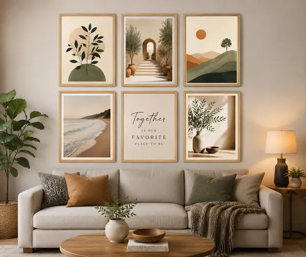 Wooden_Framed_Abstract_Botanical_Wall_Art_Set