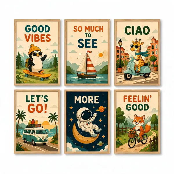 Wooden_Travel_Theme_Illustrated_Wall_Art_Set