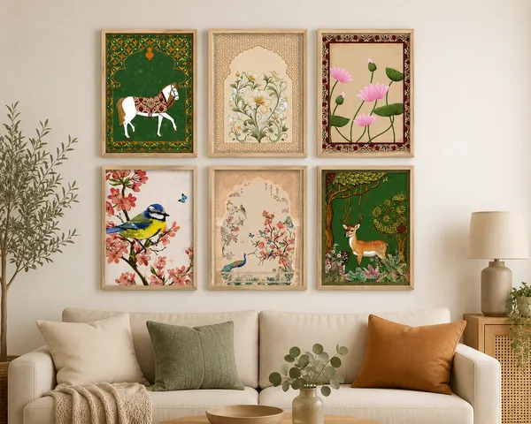 Wooden_Nature_Art_Framed_Wall_Decor_Set