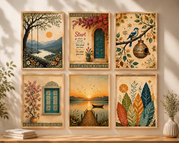 Wooden_Vintage_Botanical_Landscape_Set_Of_6_Wall_Art_Frames