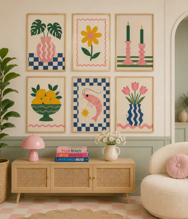 Wooden_Framed_Abstract_Botanical_Wall_Art_Set