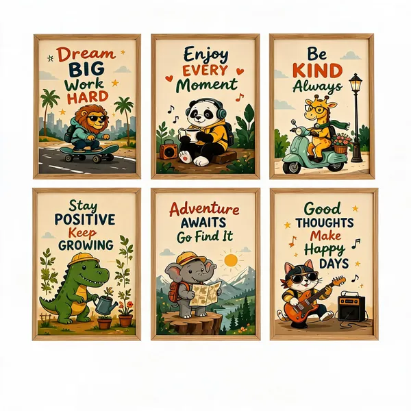 Wooden_Motivational_Animal_Illustration_Wall_Art_Set