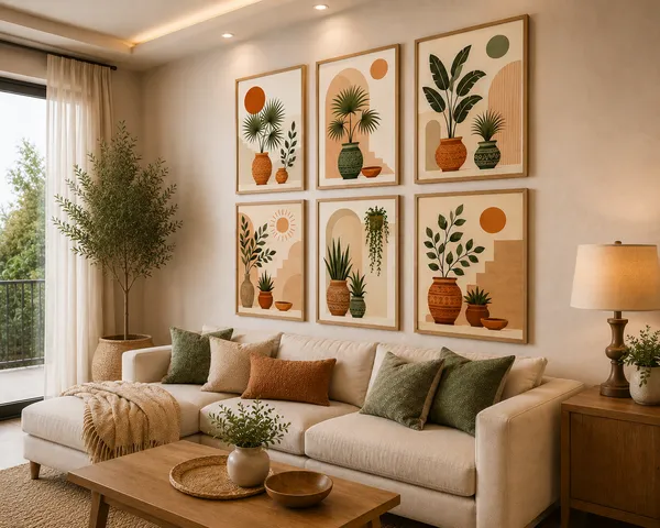 Wood-Toned_Botanical_Leaf_Print_Wall_Art_Set