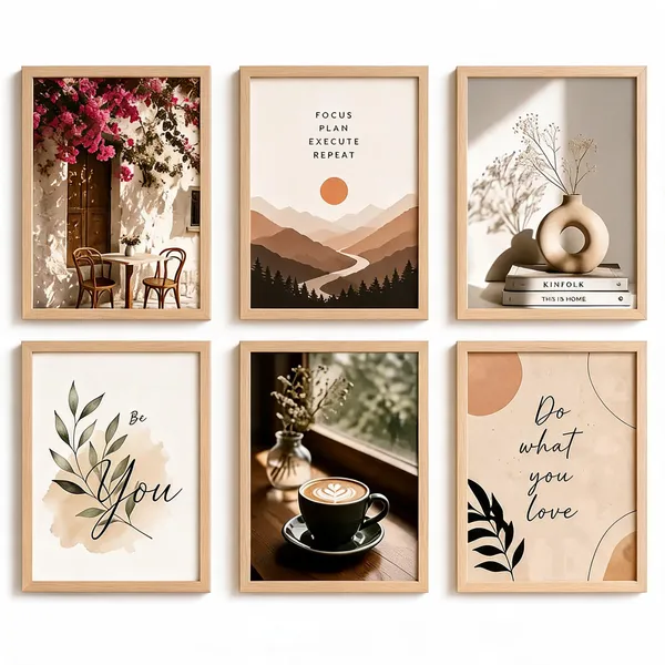 Wooden_Modern_Quote_And_Floral_Wall_Art_Set