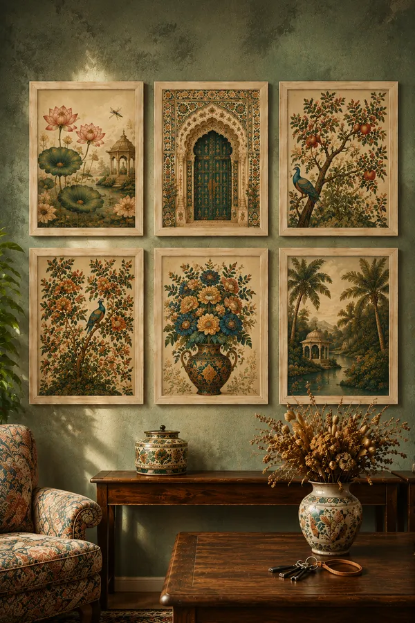 Wood_Vintage_Botanical_Print_Six-Piece_Wall_Art_Set