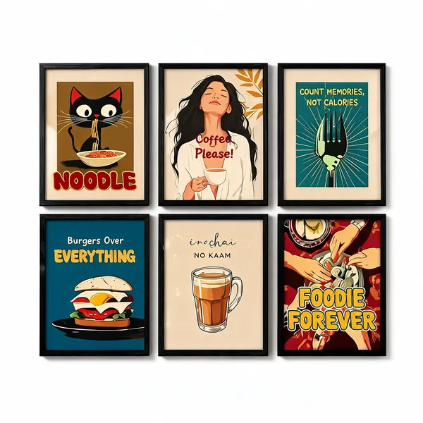Framed_Contemporary_Food_Quote_Art_Set