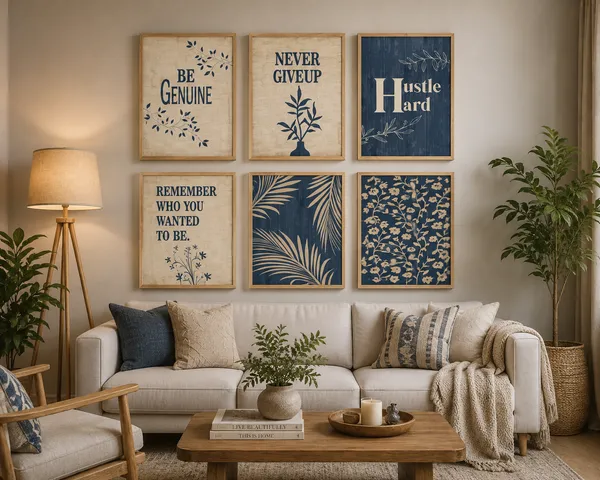 Wood-Finish_Motivational_Botanical_Set_Of_6_Wall_Art_Frames