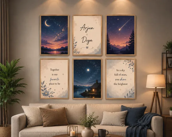 Wooden_Framed_Personalized_Quote_Wall_Art_Set