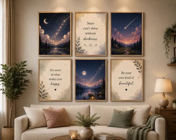 Nature_Inspirational_Quote_Framed_Wall_Art_Set