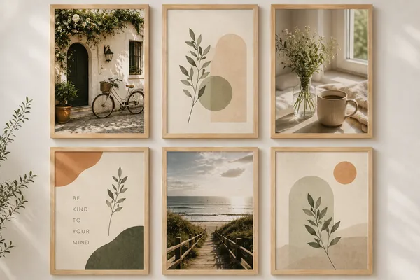 Wooden_Botanical_Abstract_Set_Of_6_Framed_Wall_Art