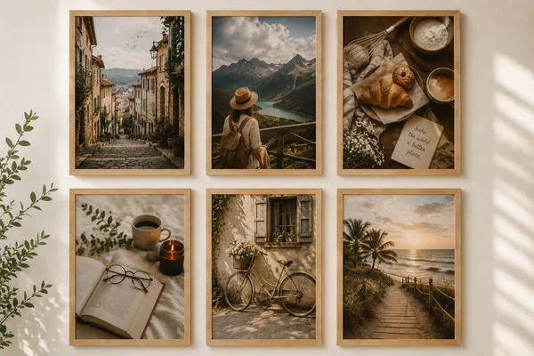 Wooden_Vintage_Scenic_Print_Photo_Frame_Set_Of_6
