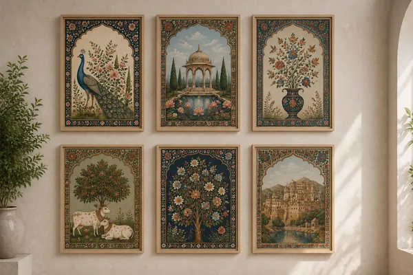 Traditional_Floral_And_Scenic_Framed_Wall_Art_Set