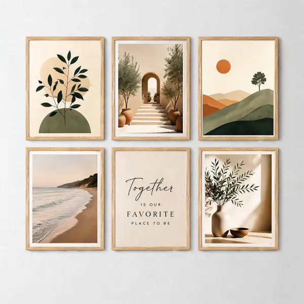 Wooden_Framed_Abstract_Botanical_Wall_Art_Set