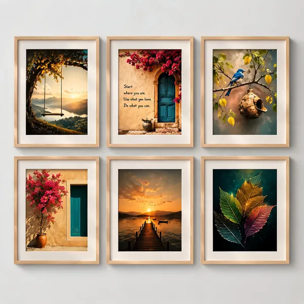 Wooden_Scenic_Art_Set_Wall_Frames