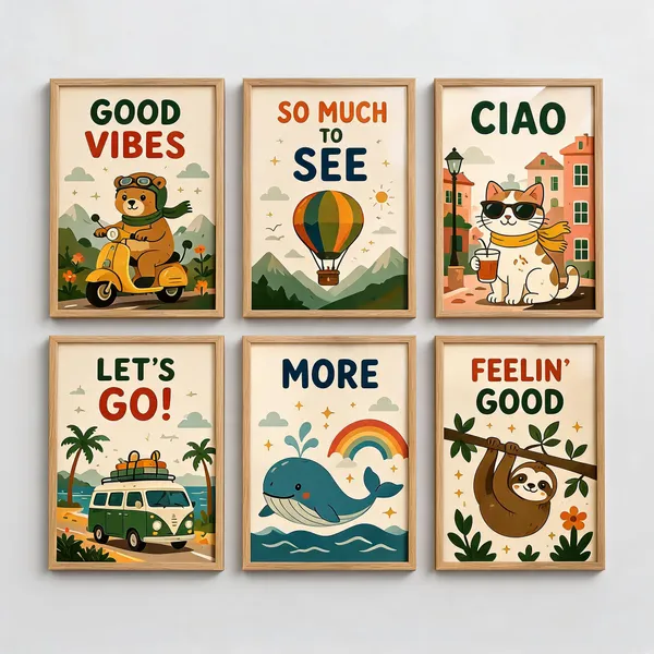Wooden_Illustrated_Quote_Wall_Art_Set