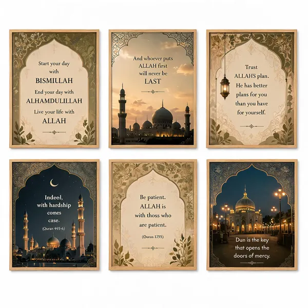 Islamic_Quote_Framed_Wall_Art_Set