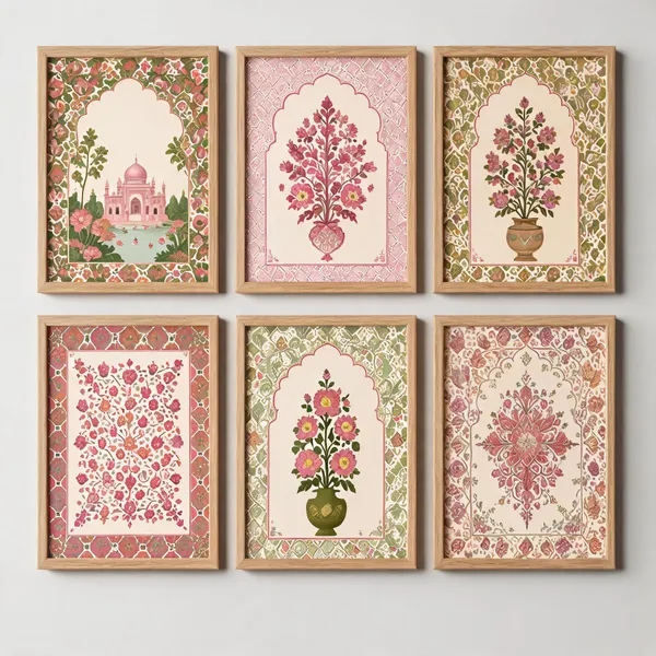 Wooden_Traditional_Floral_Art_Wall_Decor_Set