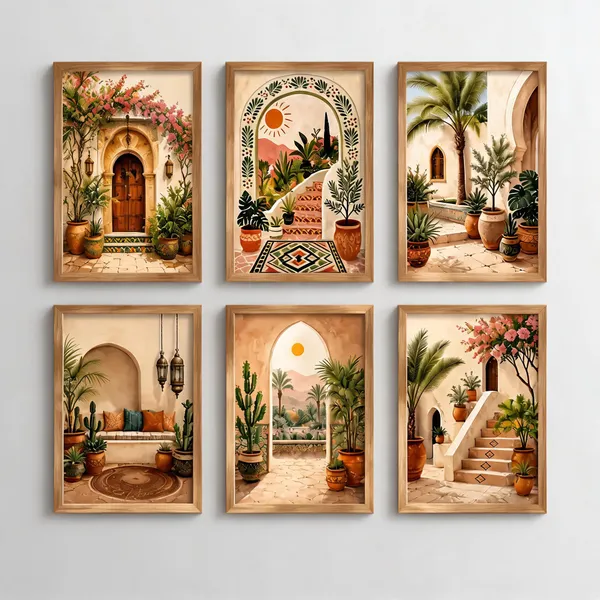Wooden_Bohemian_Scenic_Set_Of_6_Framed_Wall_Art