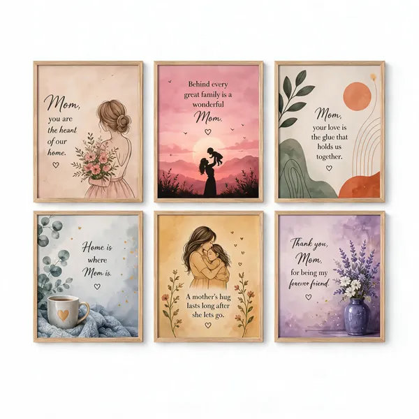 Wood-Toned_Floral_Quote_Set_Of_6_Framed_Wall_Art