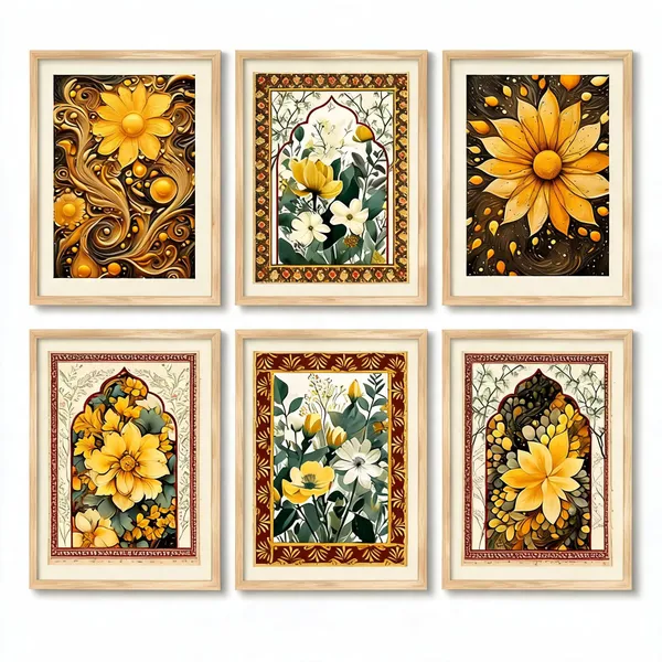 Floral_Print_Framed_Wall_Art_Set