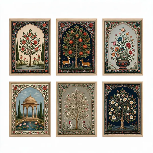 Traditional_Botanical_Framed_Wall_Art_Set