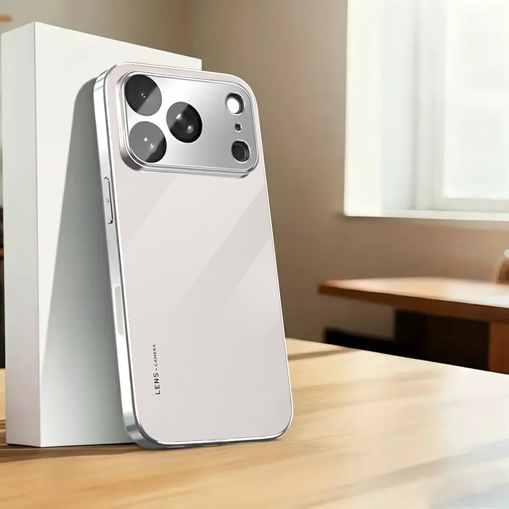 White_Glossy_Phone_Case_With_Raised_Camera_Cutout