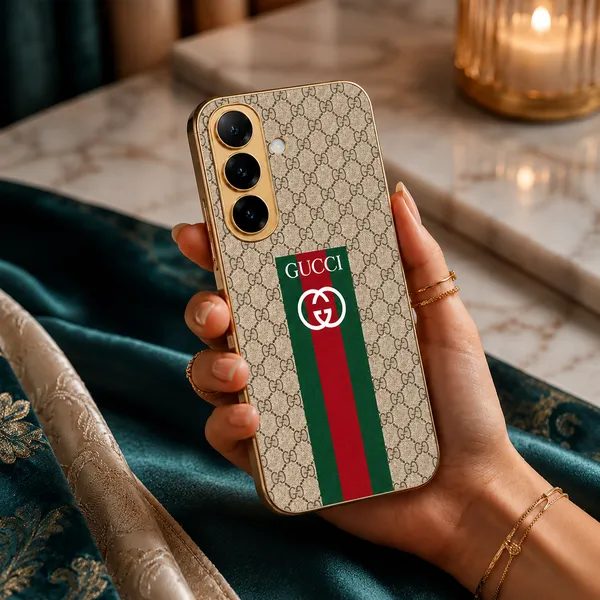 Gold_Monogram_Pattern_Hard_Phone_Case