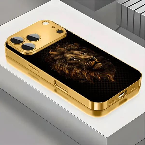Gold_Lion_Graphic_Smartphone_Case