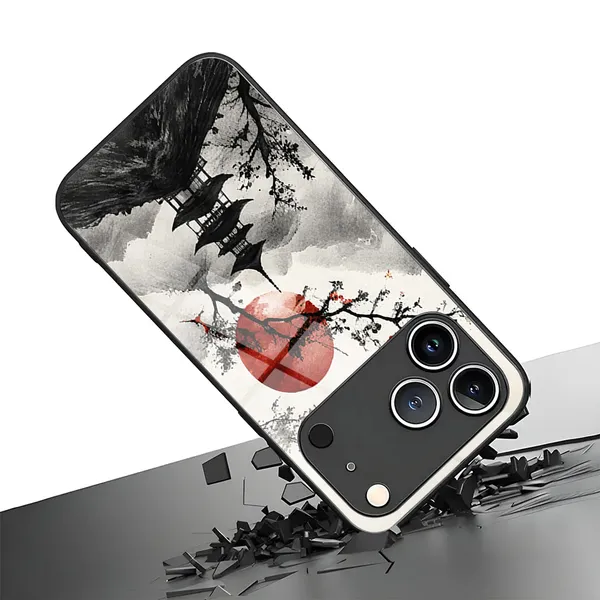 Black_Japanese_Art_Printed_Phone_Case