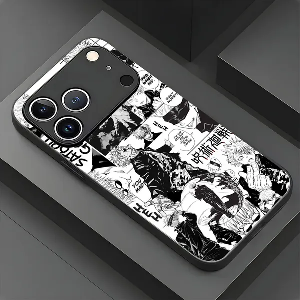 Black_Anime_Print_Phone_Case_for_Smartphones