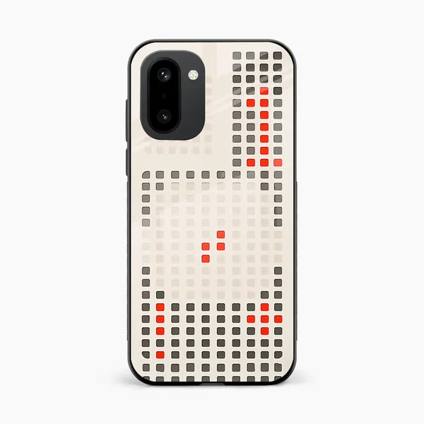 White_Pixel_Art_Phone_Case