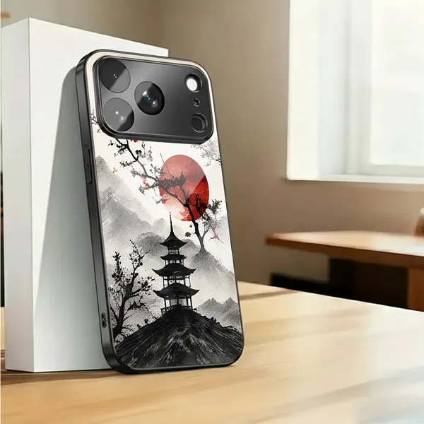 Black_Japanese_Art_Printed_Phone_Case