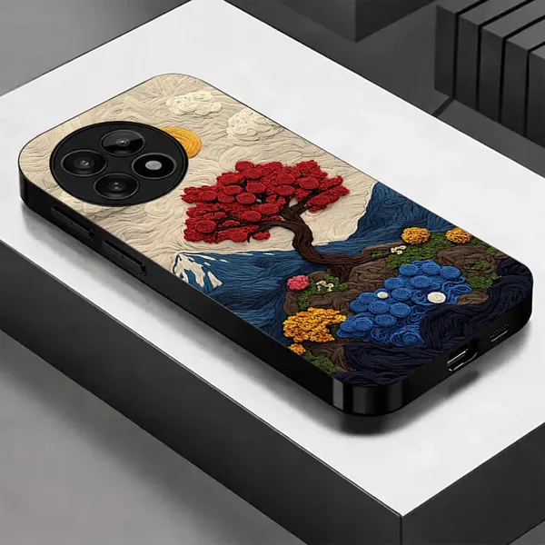 Artistic_Tree_Pattern_Textured_Phone_Case