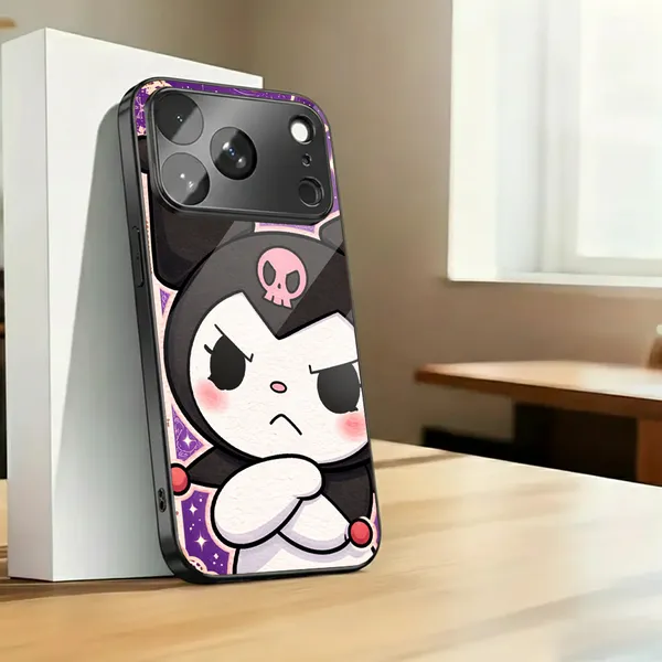 Black_Cartoon_Printed_Phone_Case