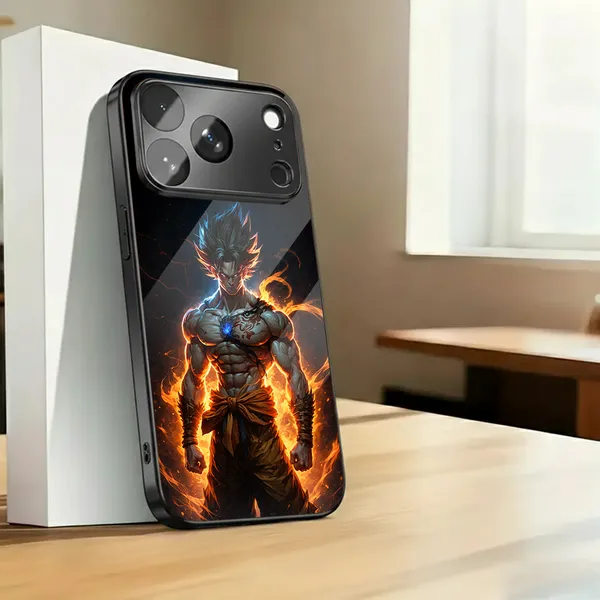 Black_Anime_Warrior_Printed_Phone_Case