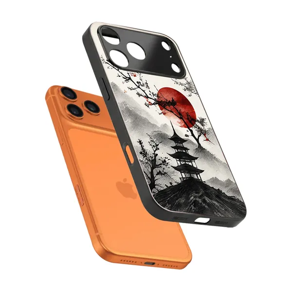 Black_Japanese_Art_Printed_Phone_Case