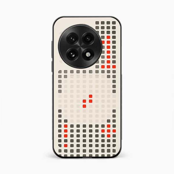 White_Pixel_Art_Phone_Case