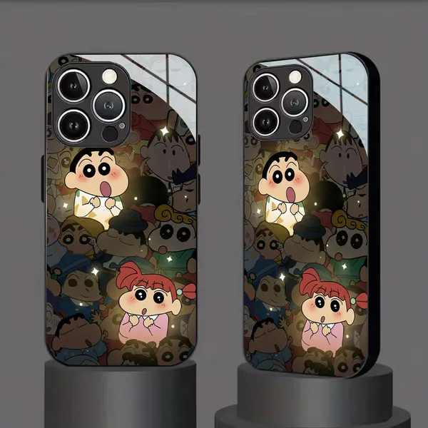 Black_Cartoon_Printed_Phone_Case