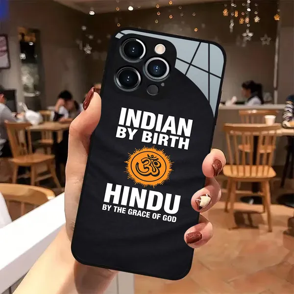 Black_Hindu_Graphic_Tempered_Glass_Phone_Case