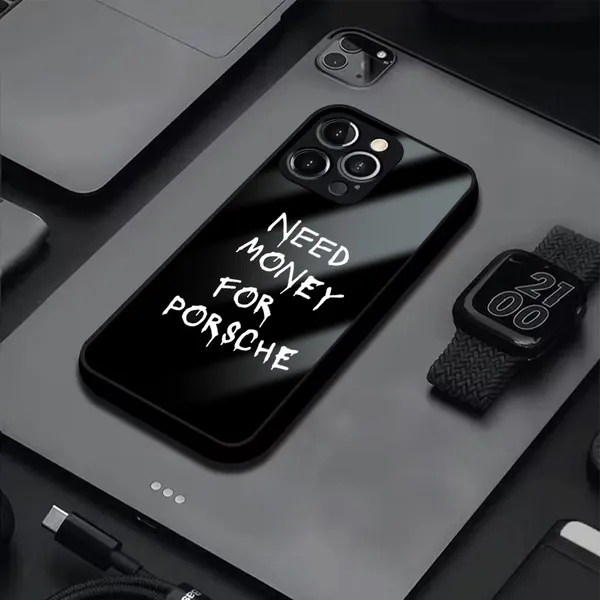 Black_Glossy_Porsche_Print_Phone_Case