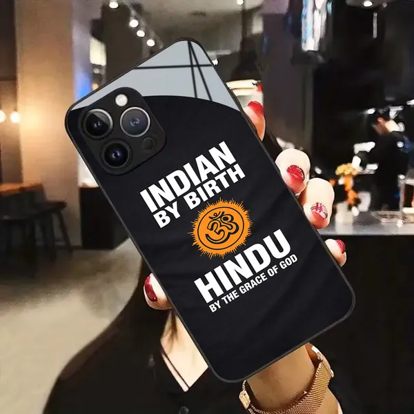 Black_Hindu_Graphic_Tempered_Glass_Phone_Case