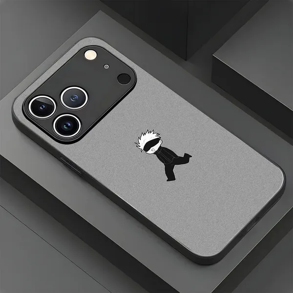 Gray_Anime_Character_Phone_Case